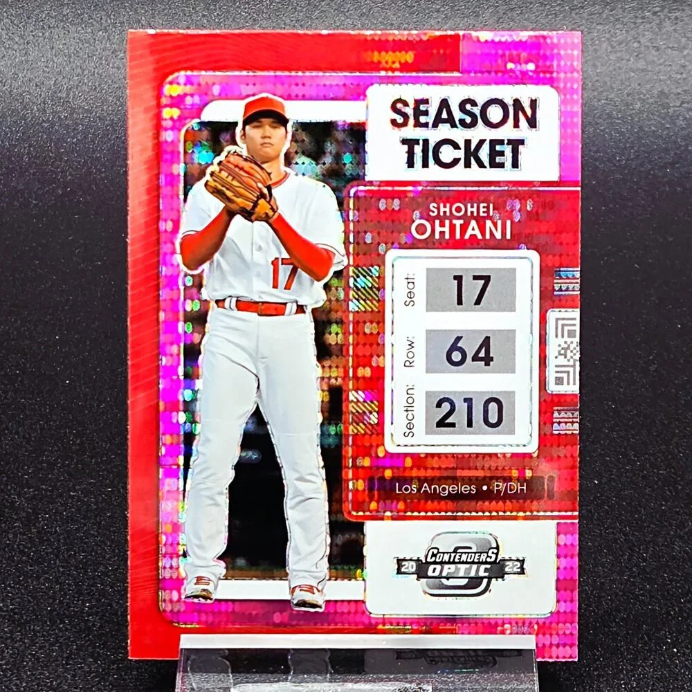Shohei Ohtani Topps Confetti Pink Pulsar Inserts Los Angeles Dodgers Superstar - Picture 4 of 5